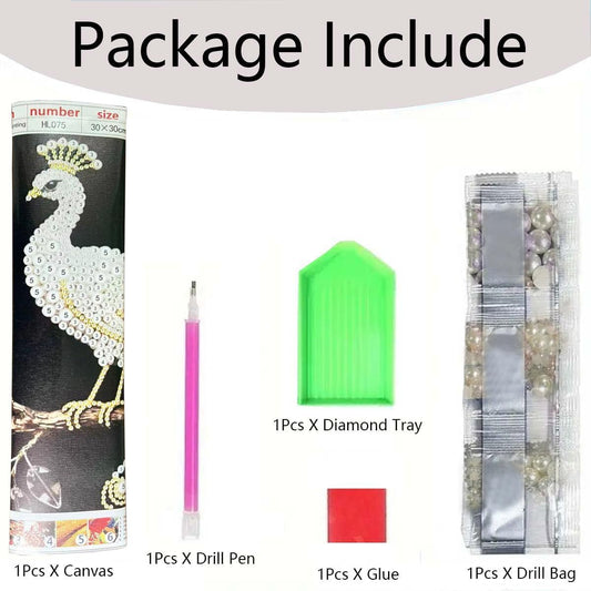 Wave Pearl Diamond Art Kit – Create Stunning Sparkling Masterpieces