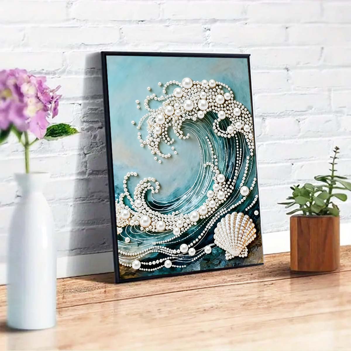 Wave Pearl Diamond Art Kit – Create Stunning Sparkling Masterpieces