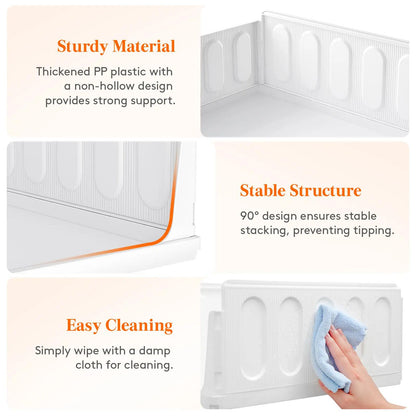 Stackable Closet Organizers & Storage Bins for Clothes